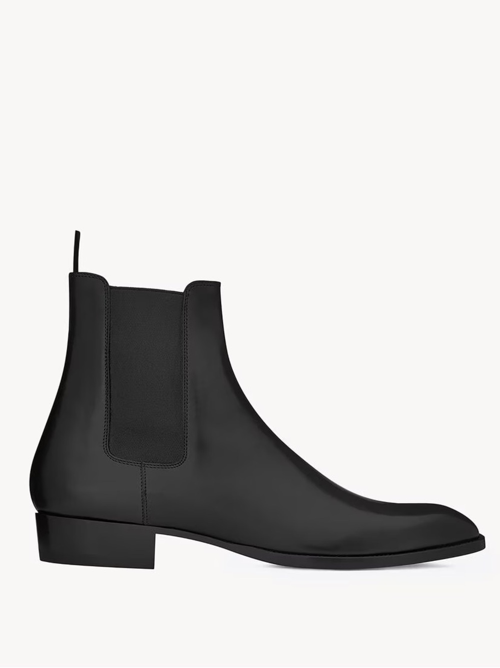 Saint Laurent Wyatt Chelsea Boot in smooth leather Size EU 45 USA 12